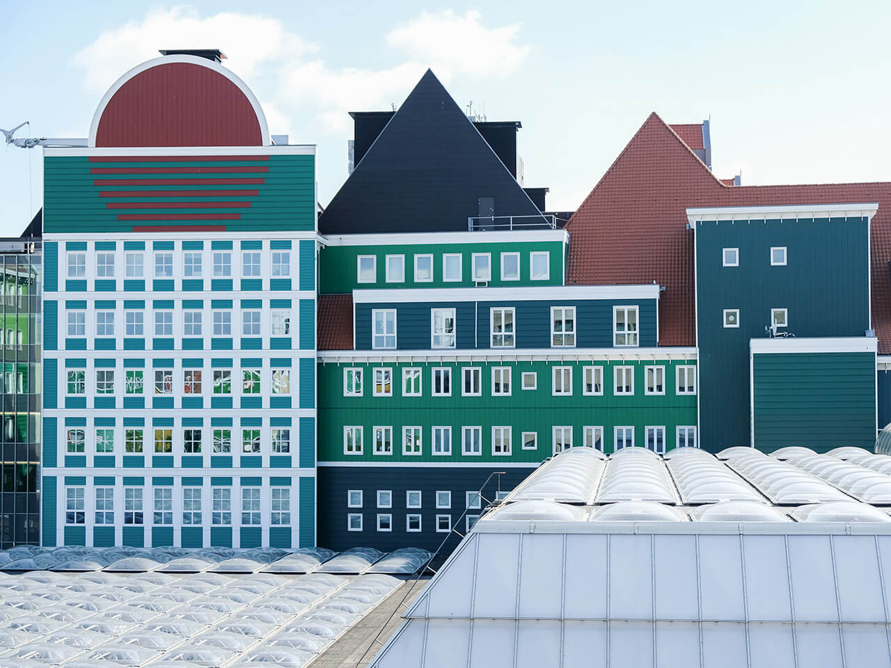 Lichtkoepels Station Zaandam