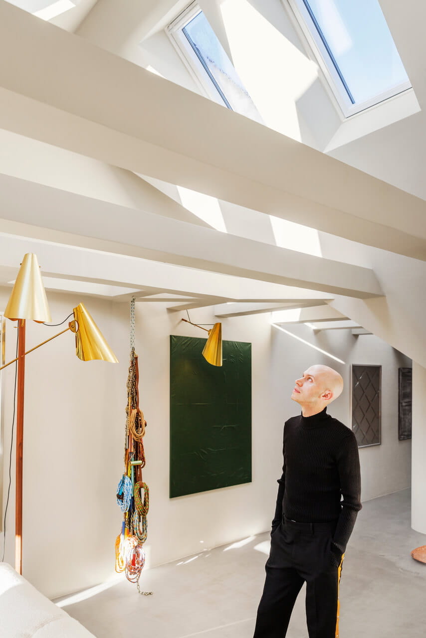 Leilighetsrenovering på Vesterbro kaster lys over kunstsamling