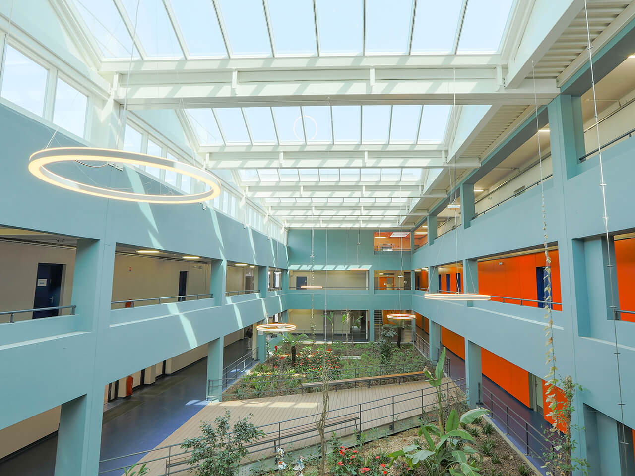 Verrières modulaires - Lycée Régional Auguste Renoir